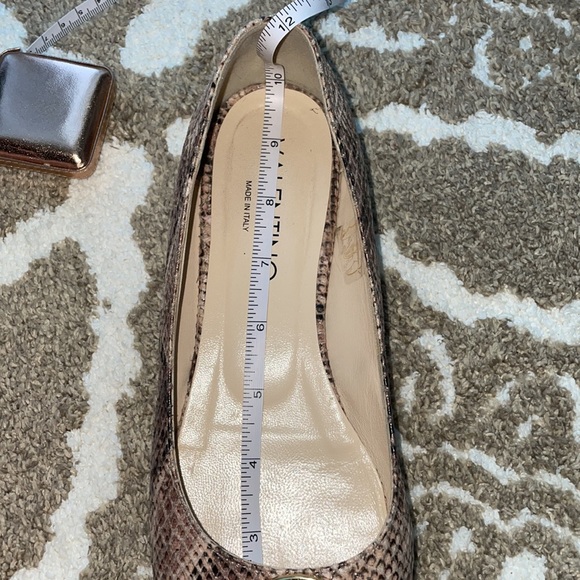 Valentino Snake Skin Ballet Flats - Picture 15 of 15